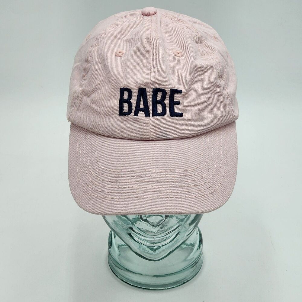 Swish Babe Pink Embroidered Adjustable Baseball Cap Hat OSFM